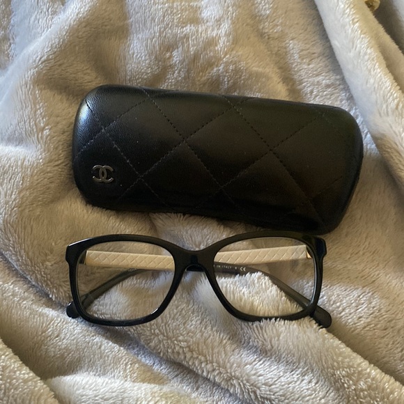 Chanel Square Eyeglasses and Case